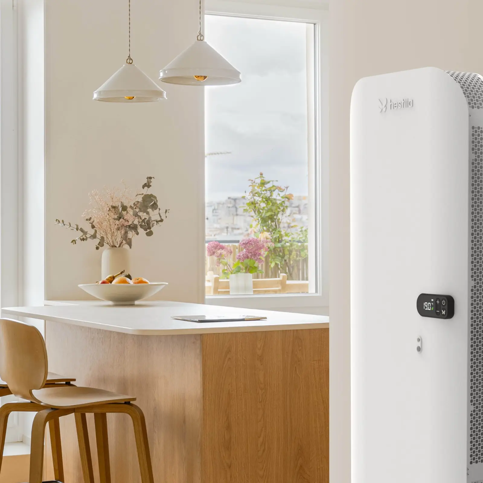 radiateur myEko Pro vertical cuisine
